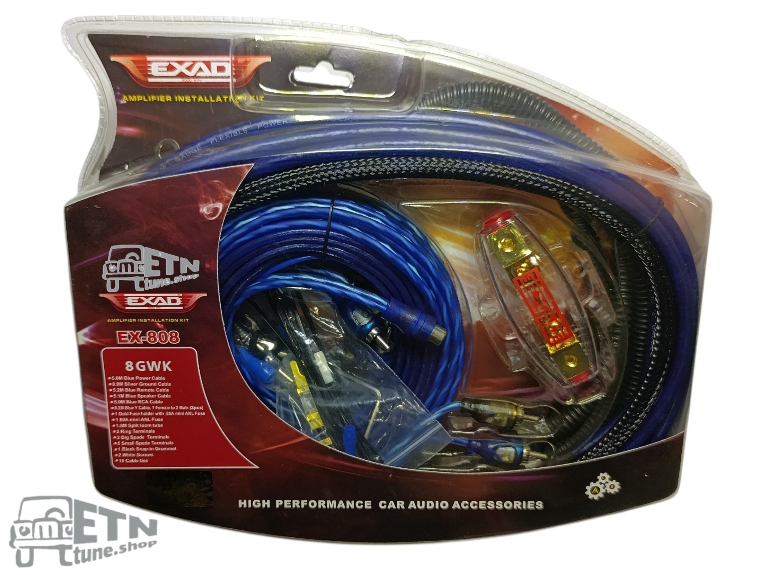 پک برق سونی 8گیج EXAD مدل 808اصلی